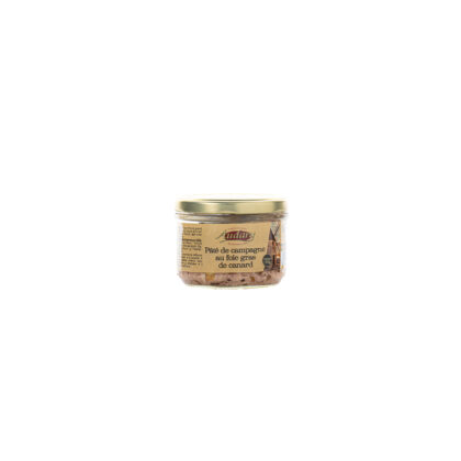 PATE DE CAMPAGNE AU FOIE GRAS 23cL Bocal 180g Audary