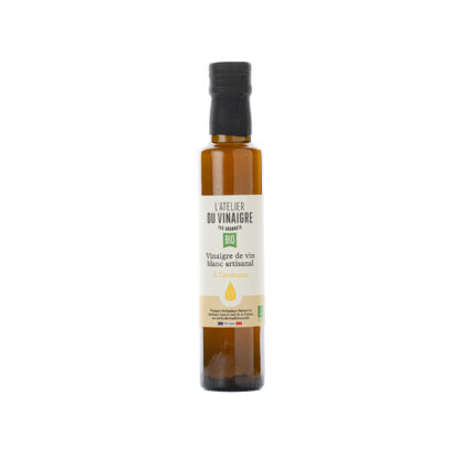 VINAIGRE DE VIN BLANC BIO 25cL A L'ANCIENNE