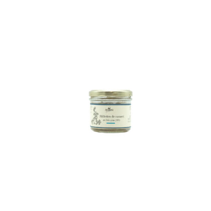 RILLETTES DE CANARD AU FOIE GRAS 80 Grs AYMERIC