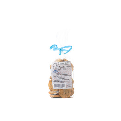 BISCUIT SALE Tomate Basilic 150grs Boysede