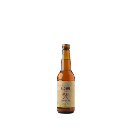 TETES PLATES BIERE BLONDE Bio 33cL LES TETES PLATES