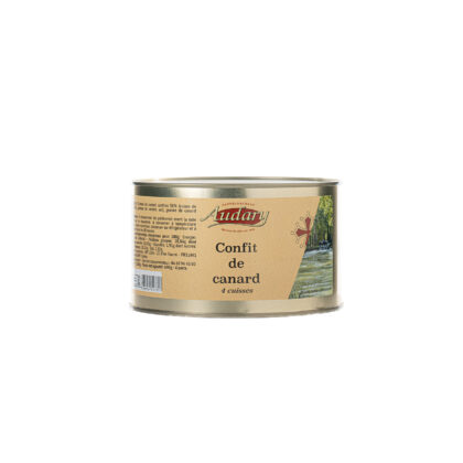 CONFIT DE CANARD 2 CUISSES, 765GR